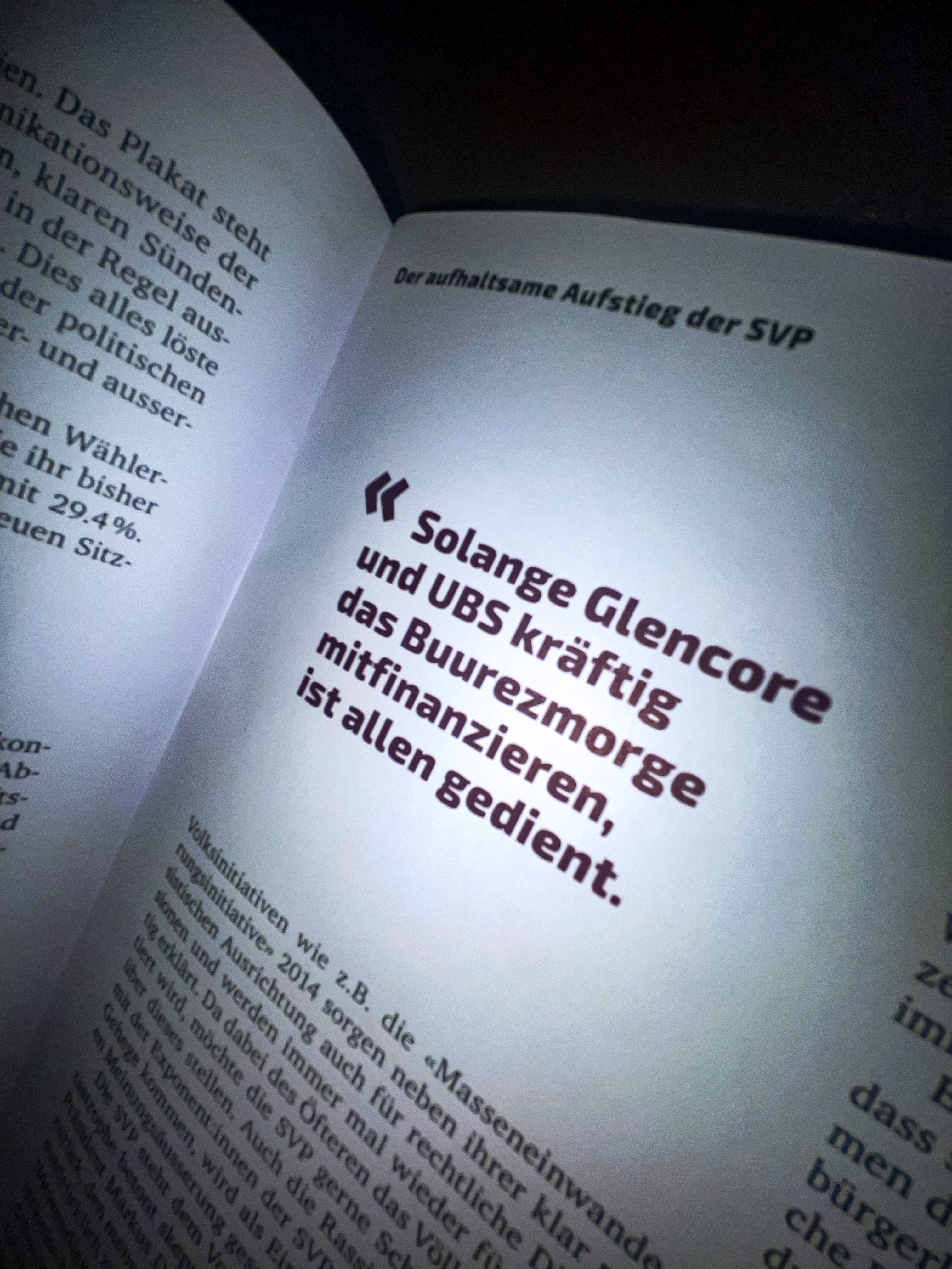 Magazine of sozialismus.ch