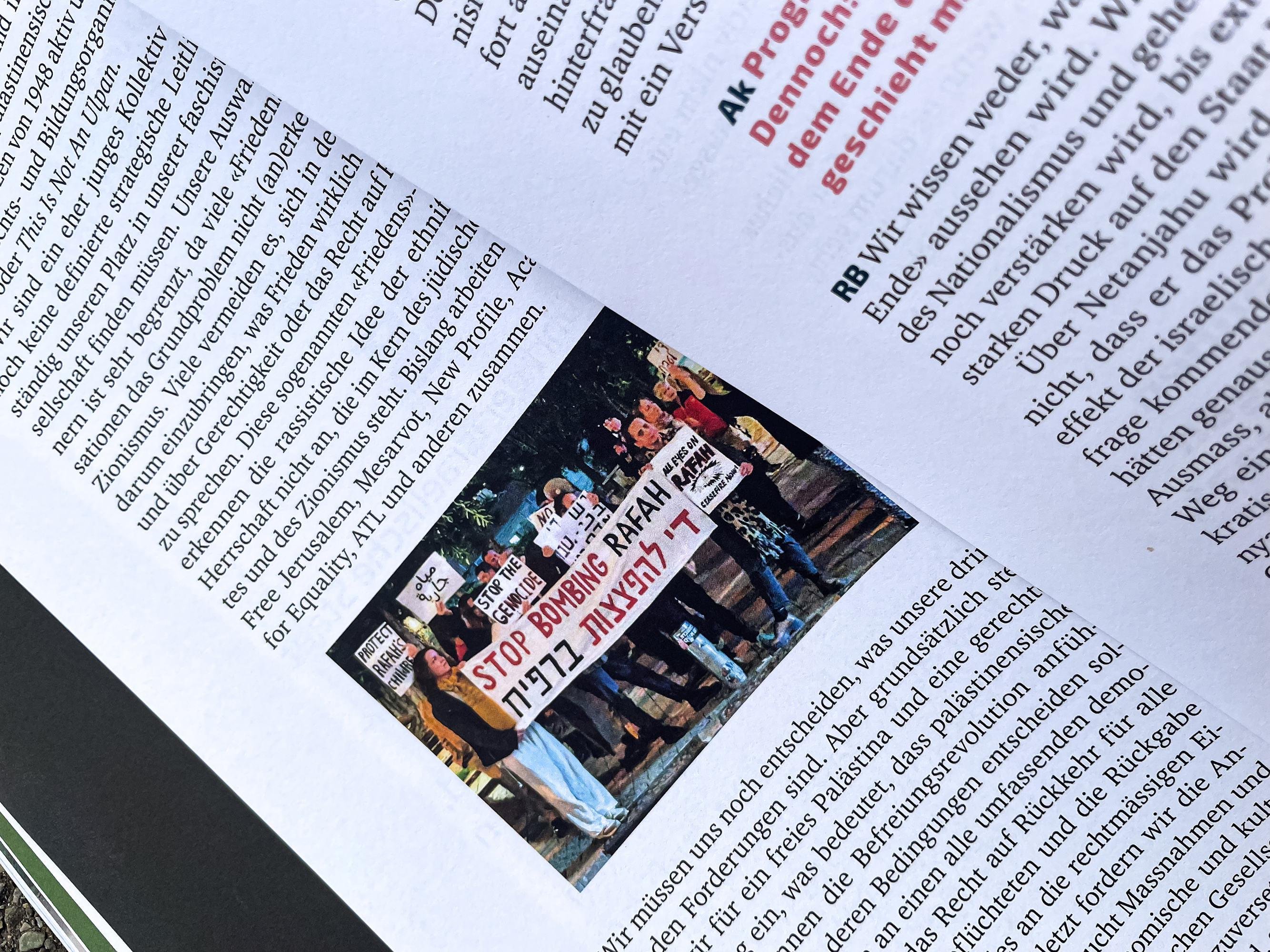 Magazine of sozialismus.ch