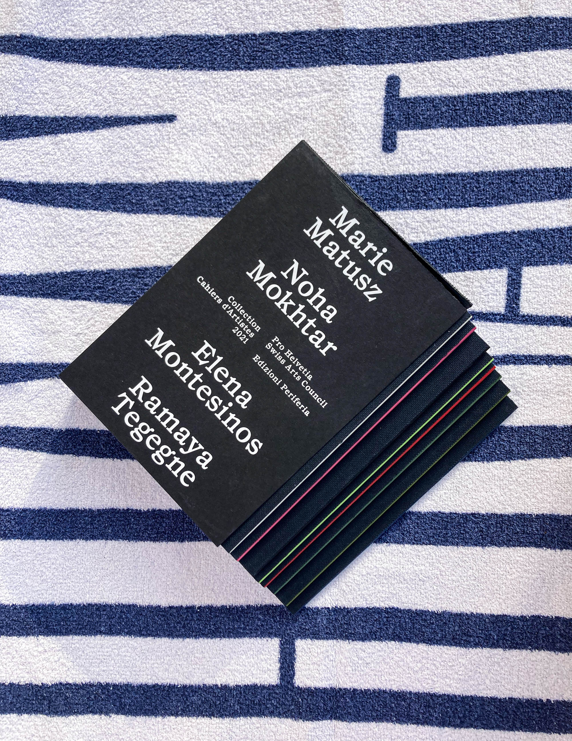 Typo for Cahier d’Artistes 2021.  